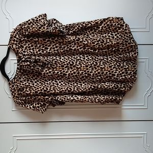 Torrid Leopard Blouse